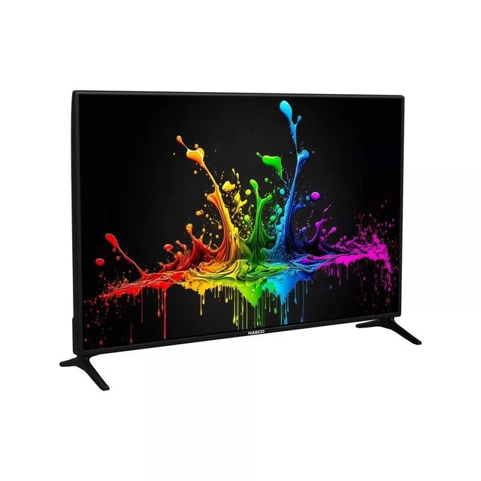 Nasco NAS-B32FBFL-Digital Satellite TV – 32″ - Bla...
